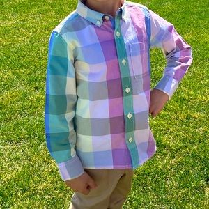 GAP Boys Button Down Short